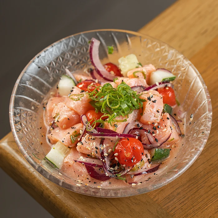 CEVICHE DE SALMAO